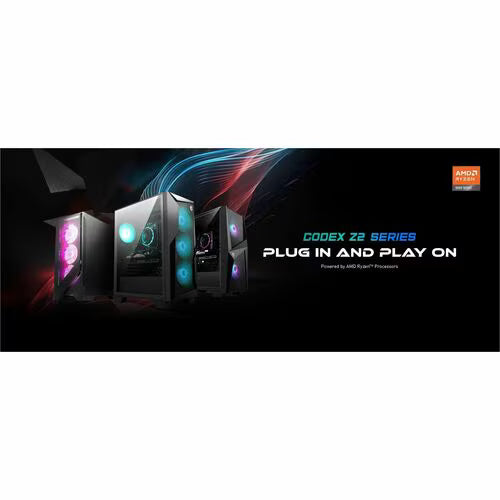 MSI Codex Z2 Golf Simulator PC – Ryzen 7 8700F, RTX 5070, 32GB RAM, 2TB SSD