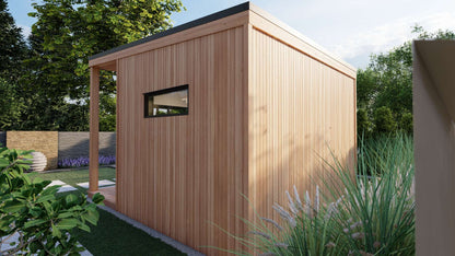 Summerwood Cove Home Studio (16×20 & 20×20) — Modern Studio with Porch + 10' Ceilings