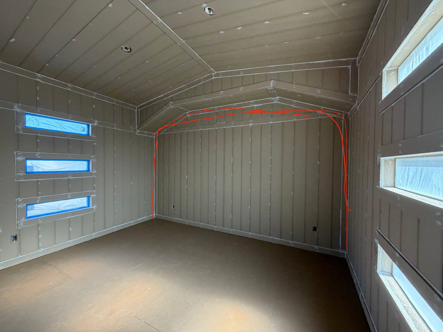 The Pebble 12x20 Golf Simulator Shed – Base, 1080P HD & 4K Packages