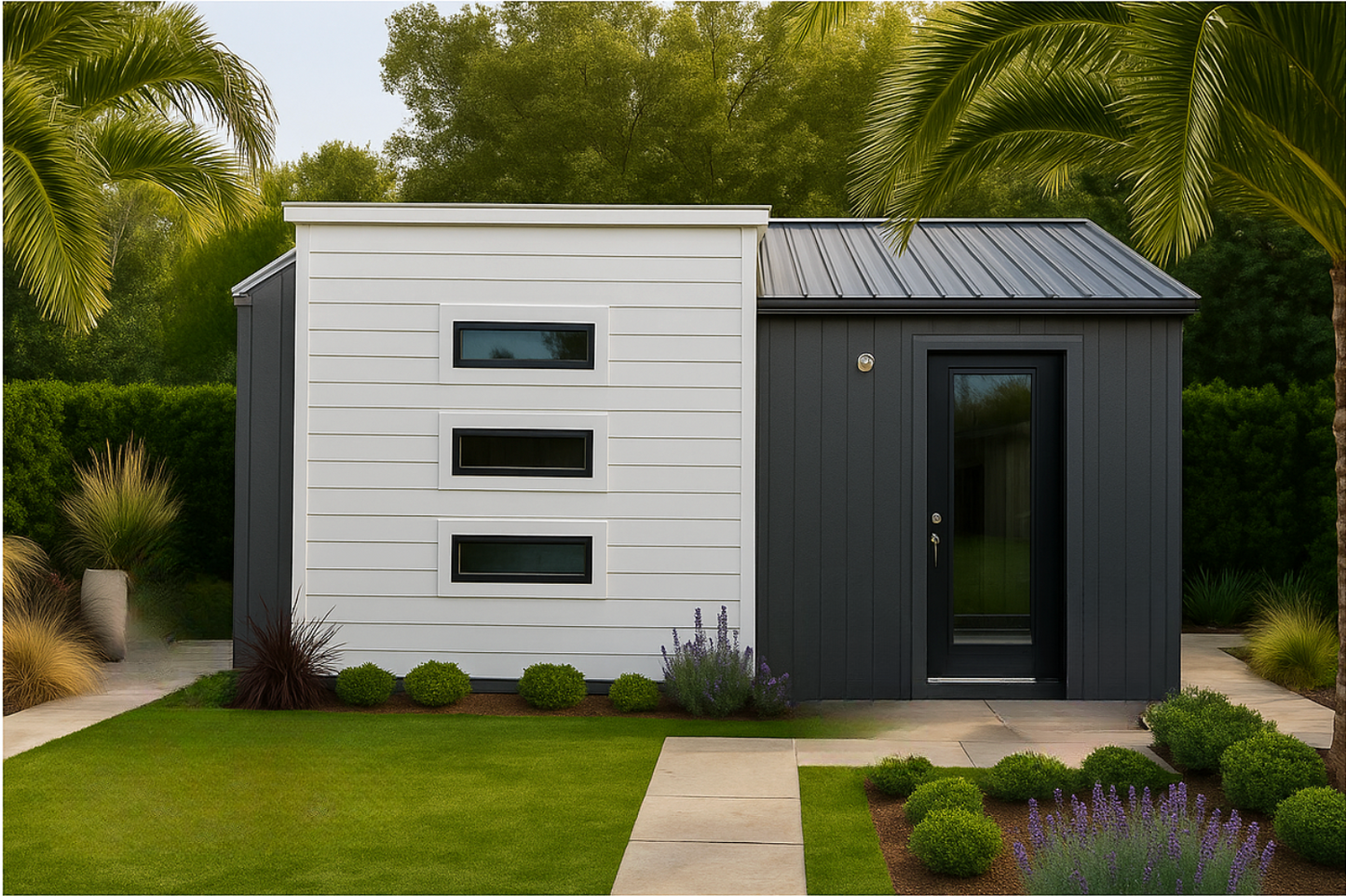 The Pebble 12x20 Golf Simulator Shed – Base, 1080P HD & 4K Packages