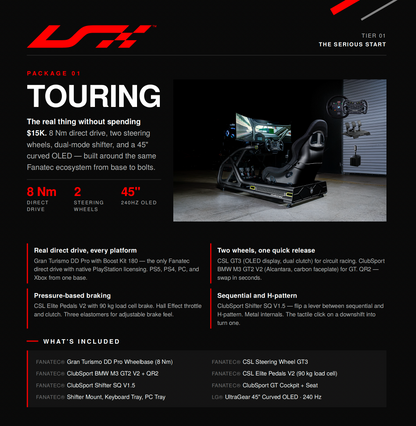 The Turnkey Racing Experience for Your Swing Shed