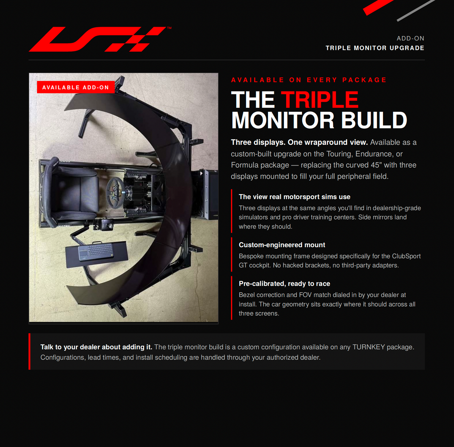 The Turnkey Racing Experience for Your Swing Shed