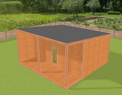 Summerwood Cove Home Studio (16×20 & 20×20) — Modern Studio with Porch + 10' Ceilings