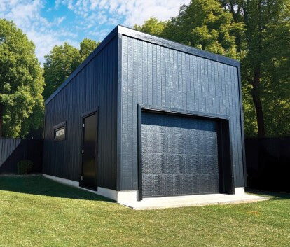 Summerwood Annex Garage Kit — Modern Flat-Roof Design