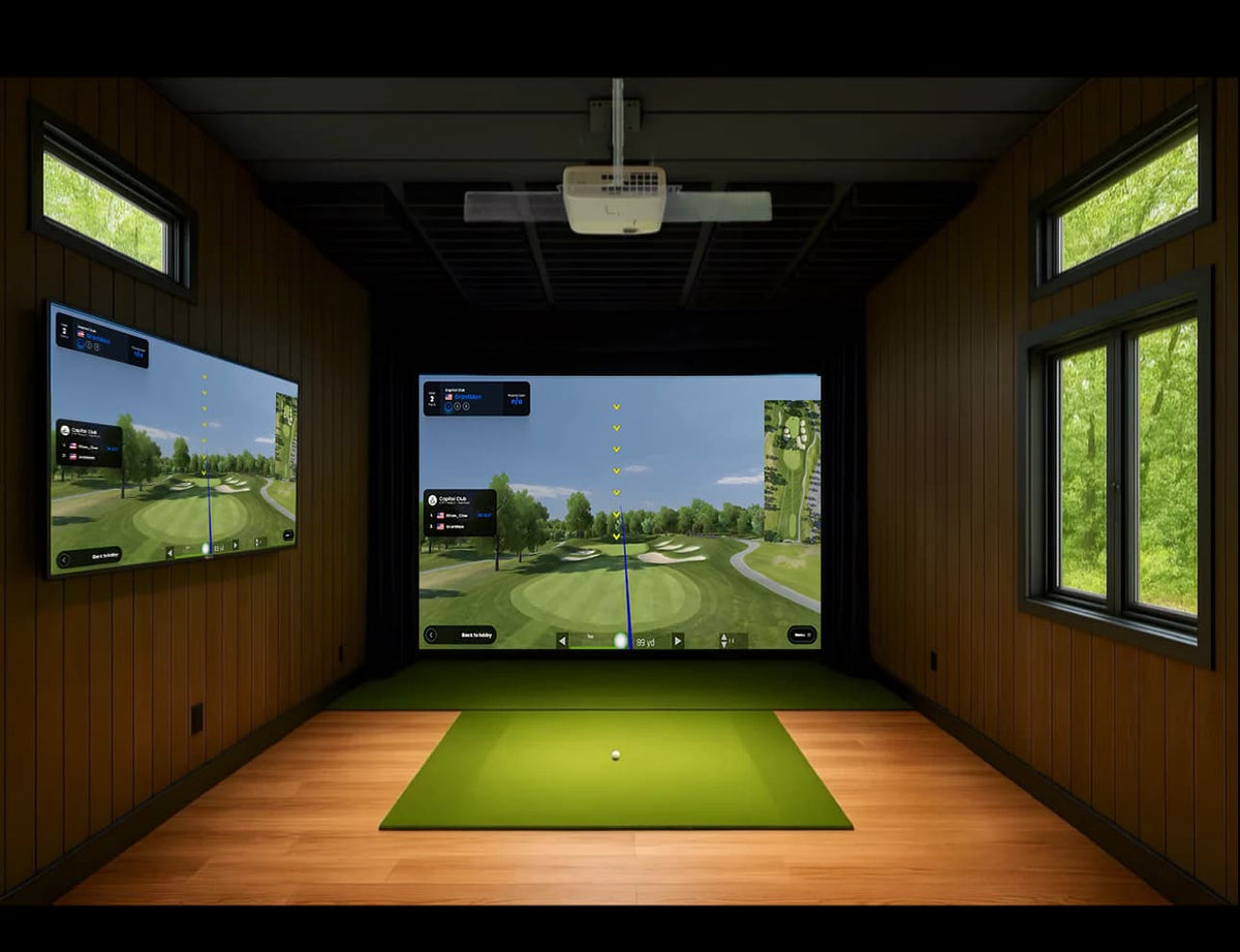 Swing Sheds| Luxury Backyard Golf Simulator Studios – Built in the USA