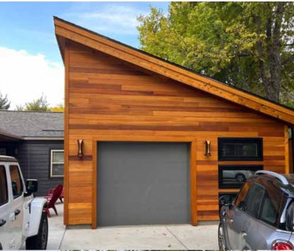 Summerwood Urban Garage Kit — Modern Flat-Roof Design with 10' Ceilings