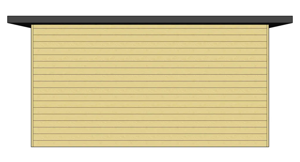 The Torrey Pines Edition — 17x23 EZ Log Garage Kit by Swing Sheds