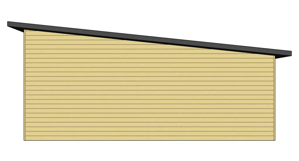 The Torrey Pines Edition — 17x23 EZ Log Garage Kit by Swing Sheds