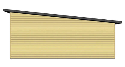 The Torrey Pines Edition — 17x23 EZ Log Garage Kit by Swing Sheds