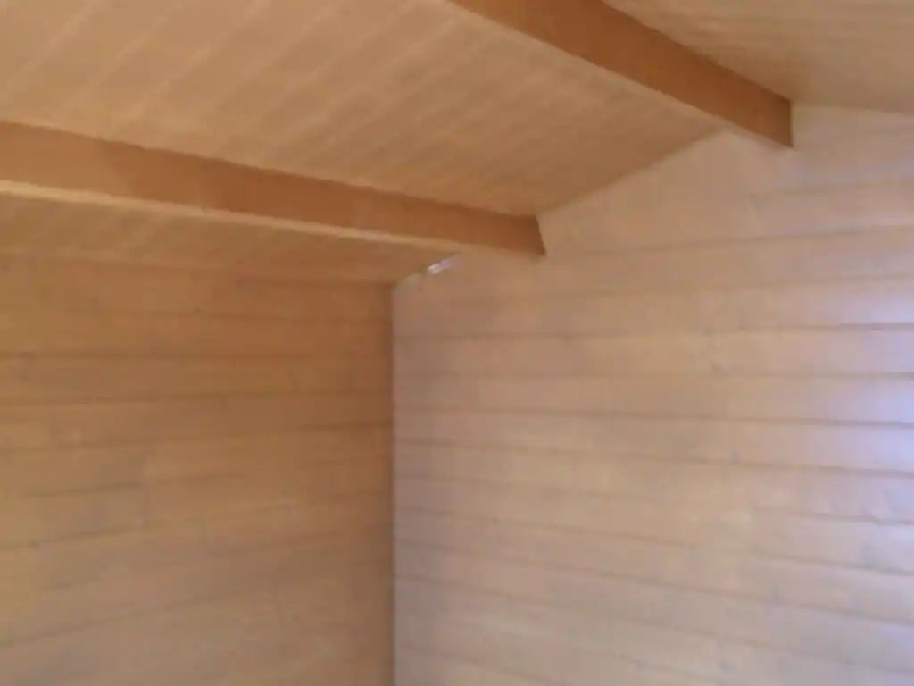 The Torrey Pines Edition — 17x23 EZ Log Garage Kit by Swing Sheds